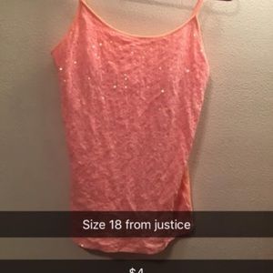 Justice fancy tank top